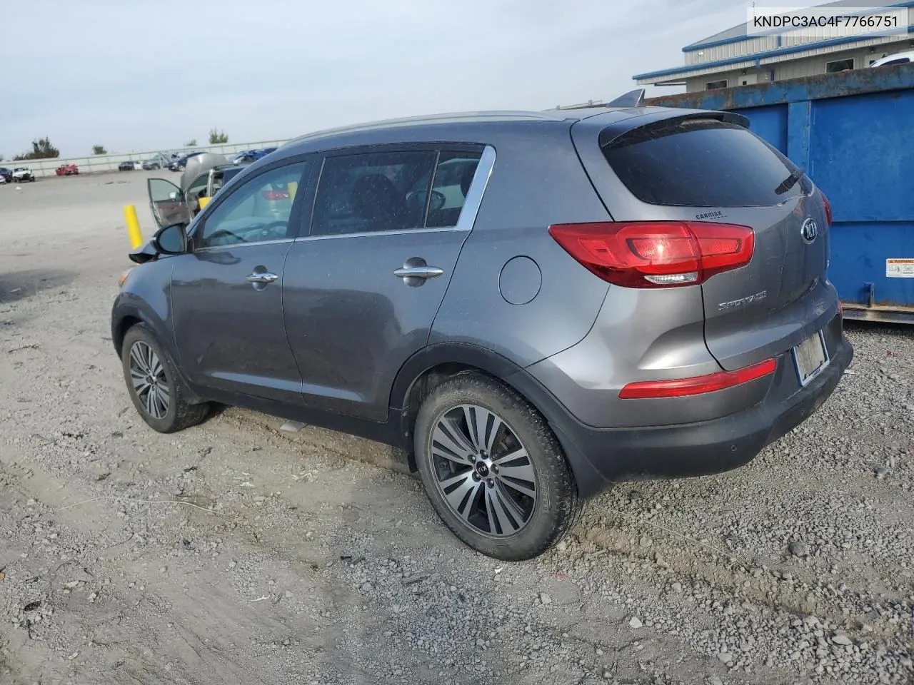 2015 Kia Sportage Ex VIN: KNDPC3AC4F7766751 Lot: 77760834