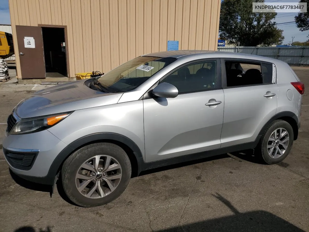 KNDPB3AC6F7783487 2015 Kia Sportage Lx