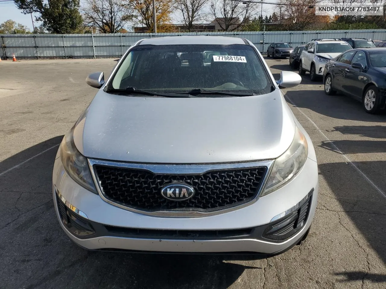 KNDPB3AC6F7783487 2015 Kia Sportage Lx