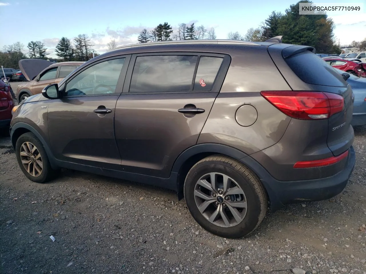 2015 Kia Sportage Lx VIN: KNDPBCAC5F7710949 Lot: 78007824