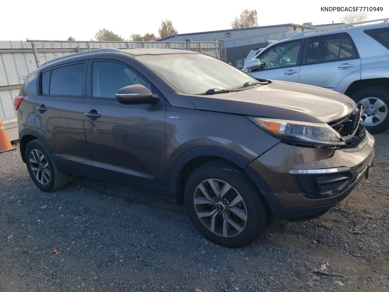 2015 Kia Sportage Lx VIN: KNDPBCAC5F7710949 Lot: 78007824