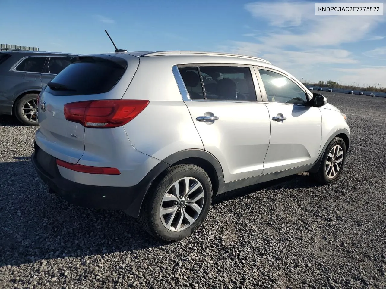 2015 Kia Sportage Ex VIN: KNDPC3AC2F7775822 Lot: 78192024