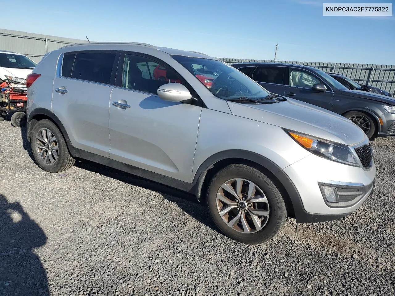 2015 Kia Sportage Ex VIN: KNDPC3AC2F7775822 Lot: 78192024