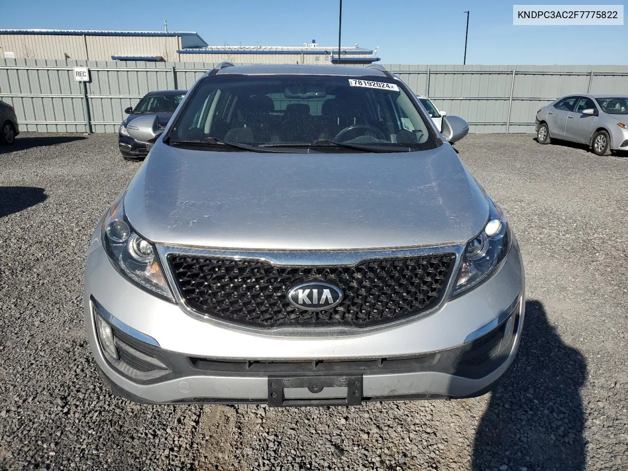 2015 Kia Sportage Ex VIN: KNDPC3AC2F7775822 Lot: 78192024