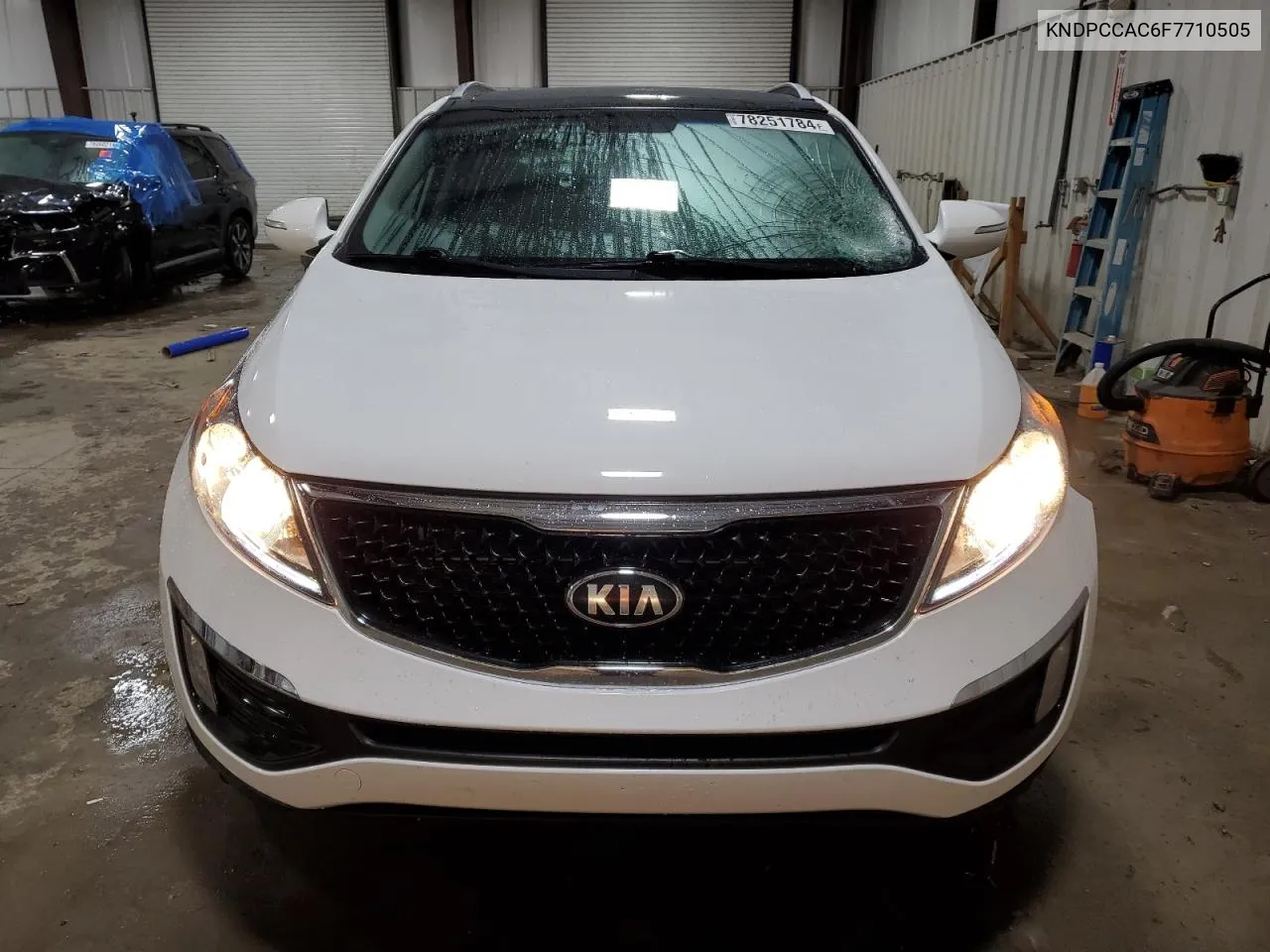 2015 Kia Sportage Ex VIN: KNDPCCAC6F7710505 Lot: 78251784