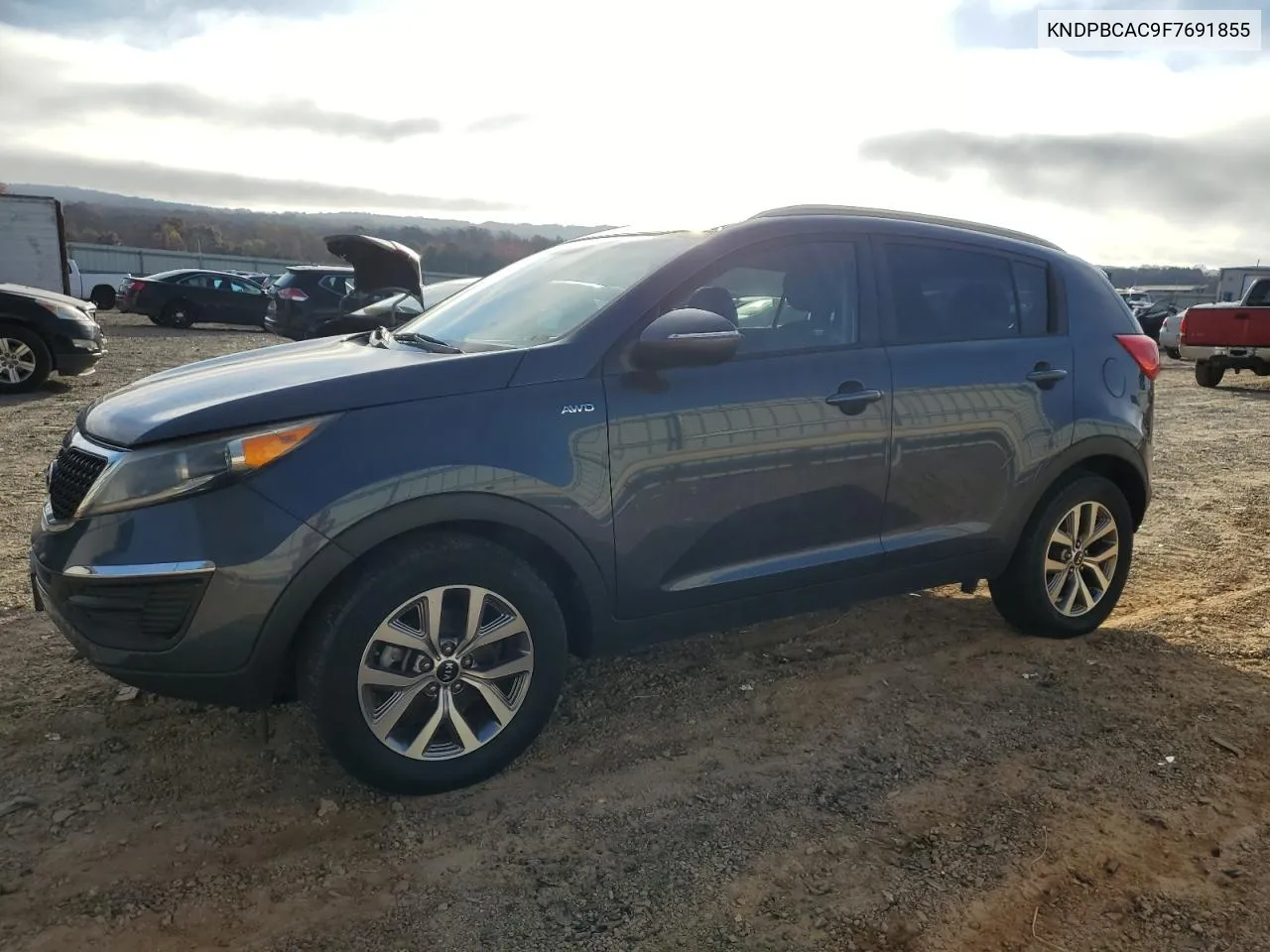 2015 Kia Sportage Lx VIN: KNDPBCAC9F7691855 Lot: 78683124