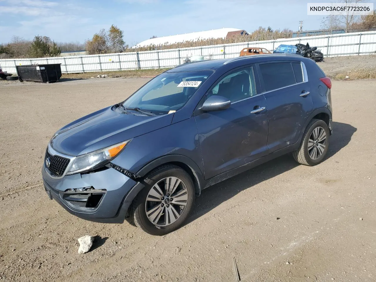 KNDPC3AC6F7723206 2015 Kia Sportage Ex