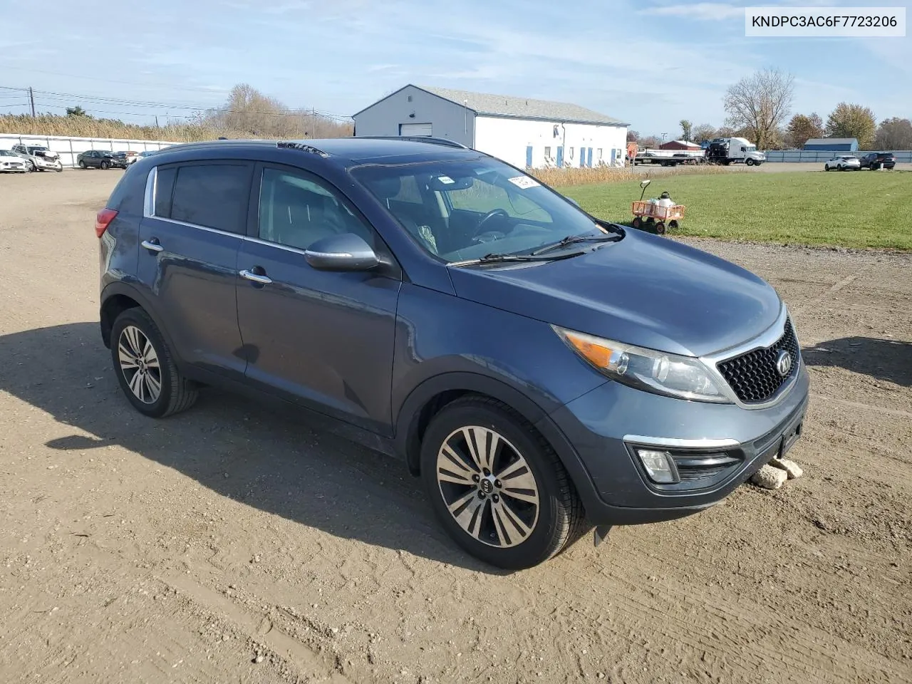 KNDPC3AC6F7723206 2015 Kia Sportage Ex