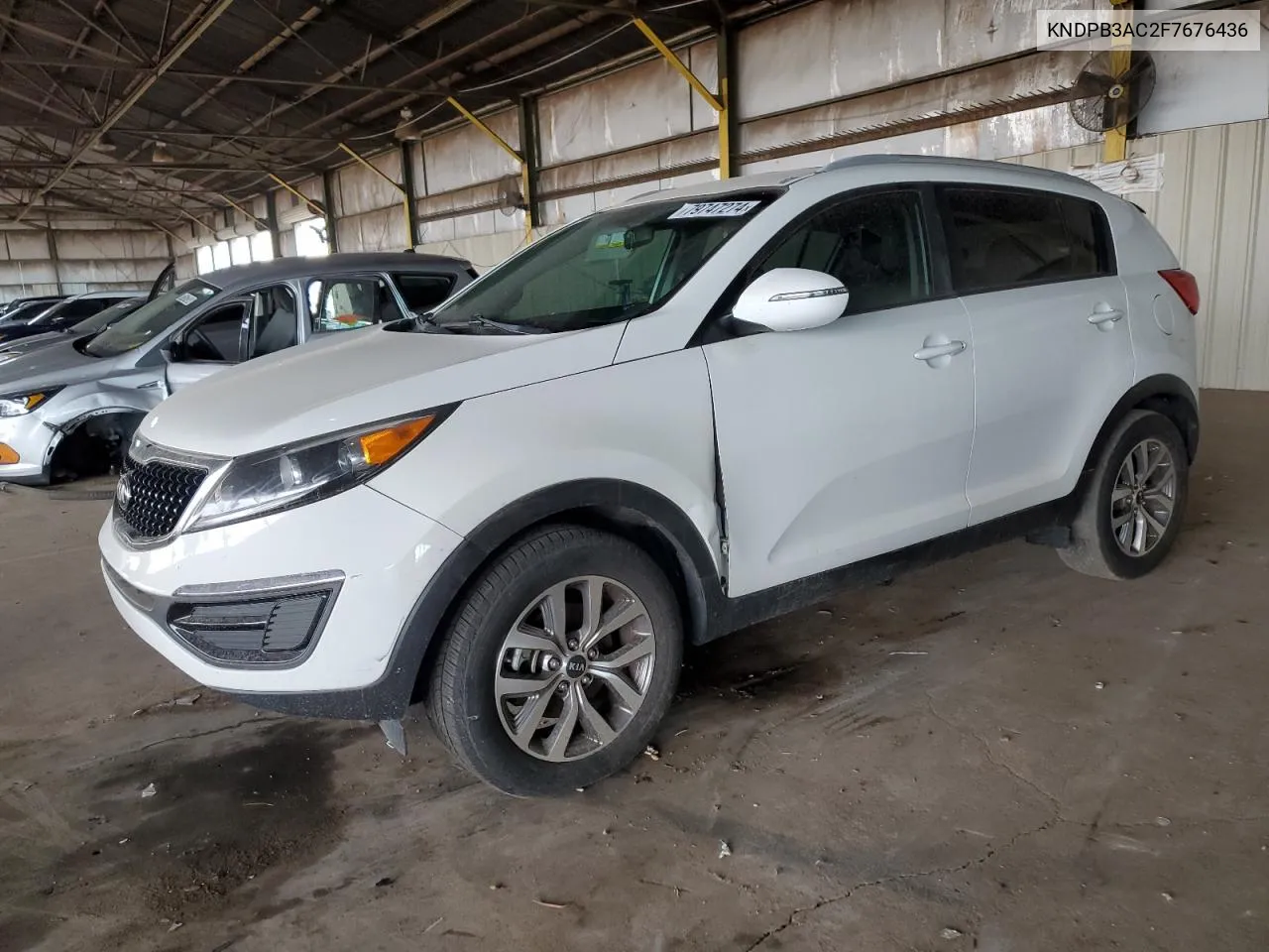 2015 Kia Sportage Lx VIN: KNDPB3AC2F7676436 Lot: 79747274