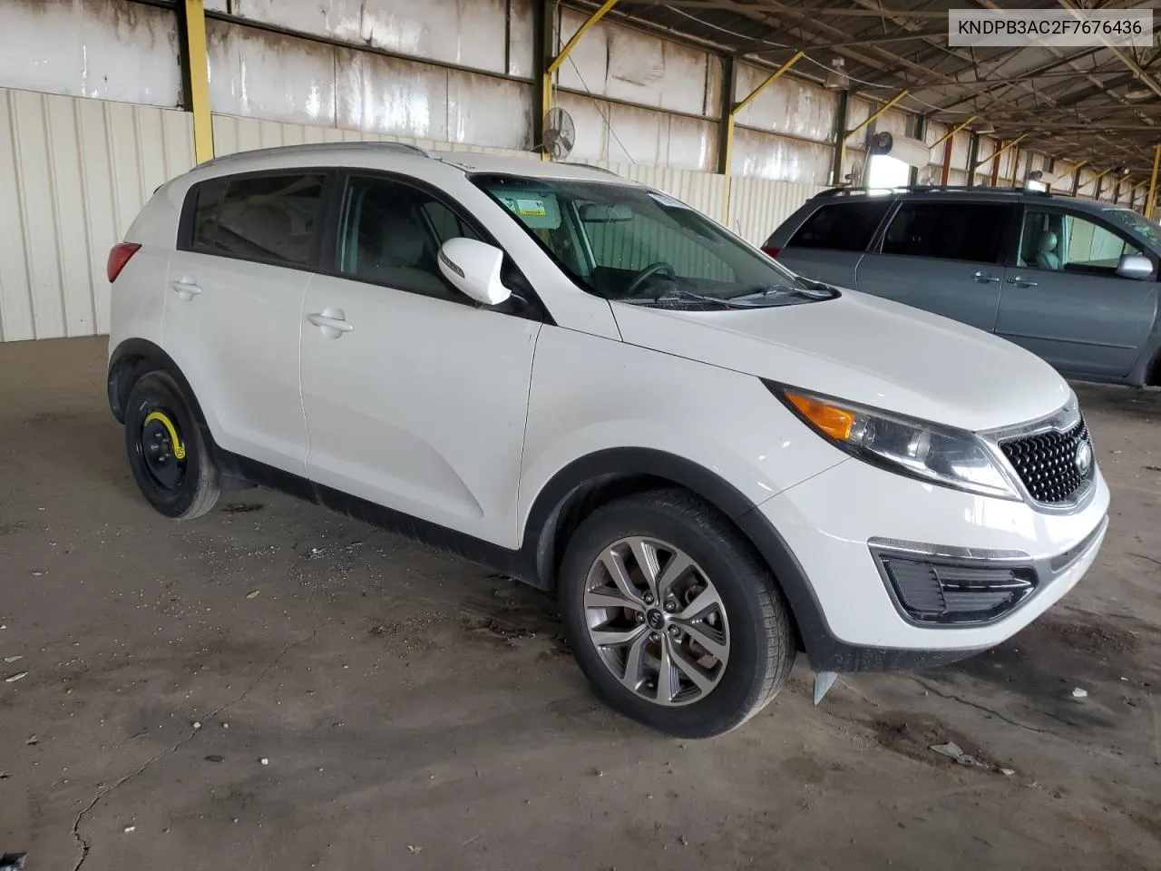 2015 Kia Sportage Lx VIN: KNDPB3AC2F7676436 Lot: 79747274