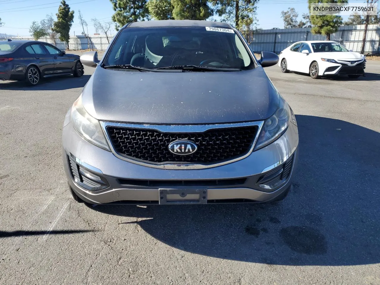 2015 Kia Sportage Lx VIN: KNDPB3ACXF7759631 Lot: 79867304