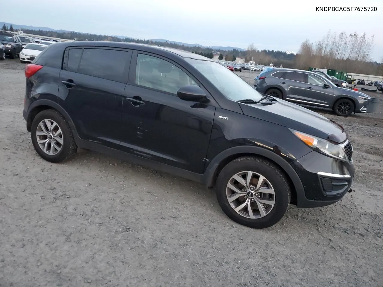 2015 Kia Sportage Lx VIN: KNDPBCAC5F7675720 Lot: 80099624