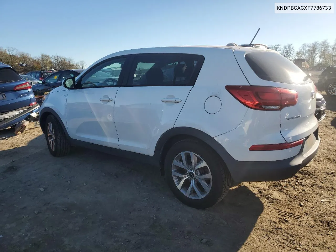 2015 Kia Sportage Lx VIN: KNDPBCACXF7786733 Lot: 80107744