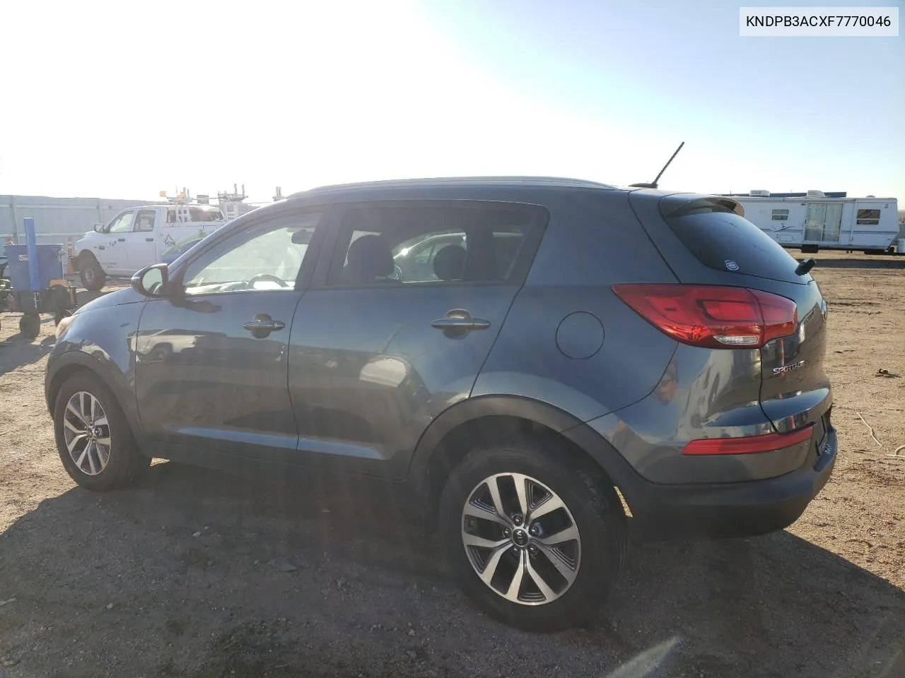 2015 Kia Sportage Lx VIN: KNDPB3ACXF7770046 Lot: 80313124