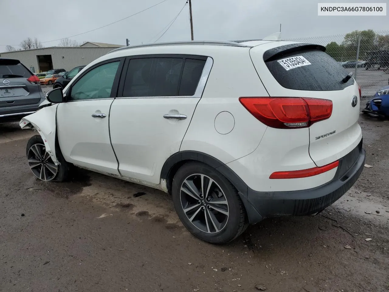 KNDPC3A66G7806100 2016 Kia Sportage Ex