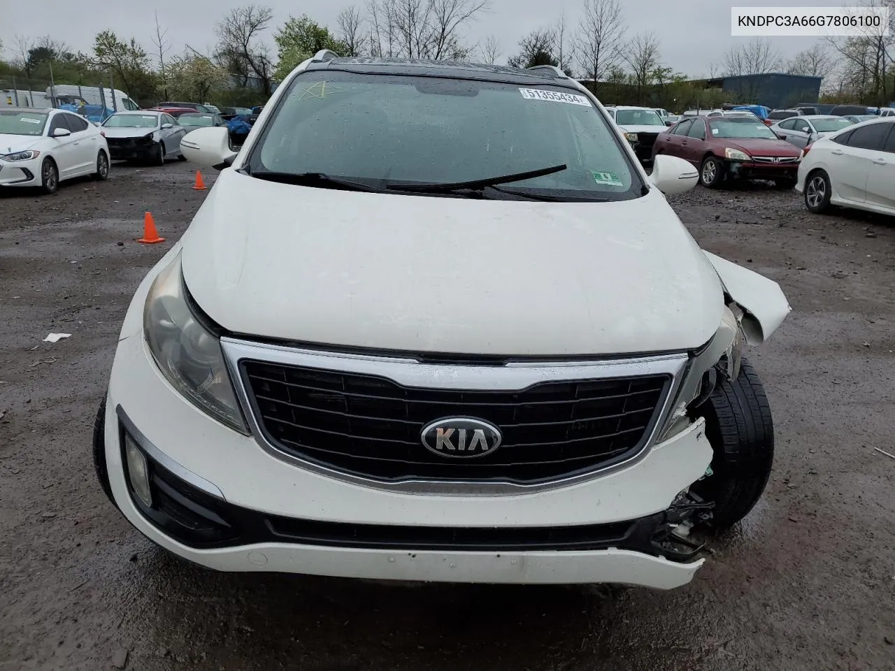 KNDPC3A66G7806100 2016 Kia Sportage Ex