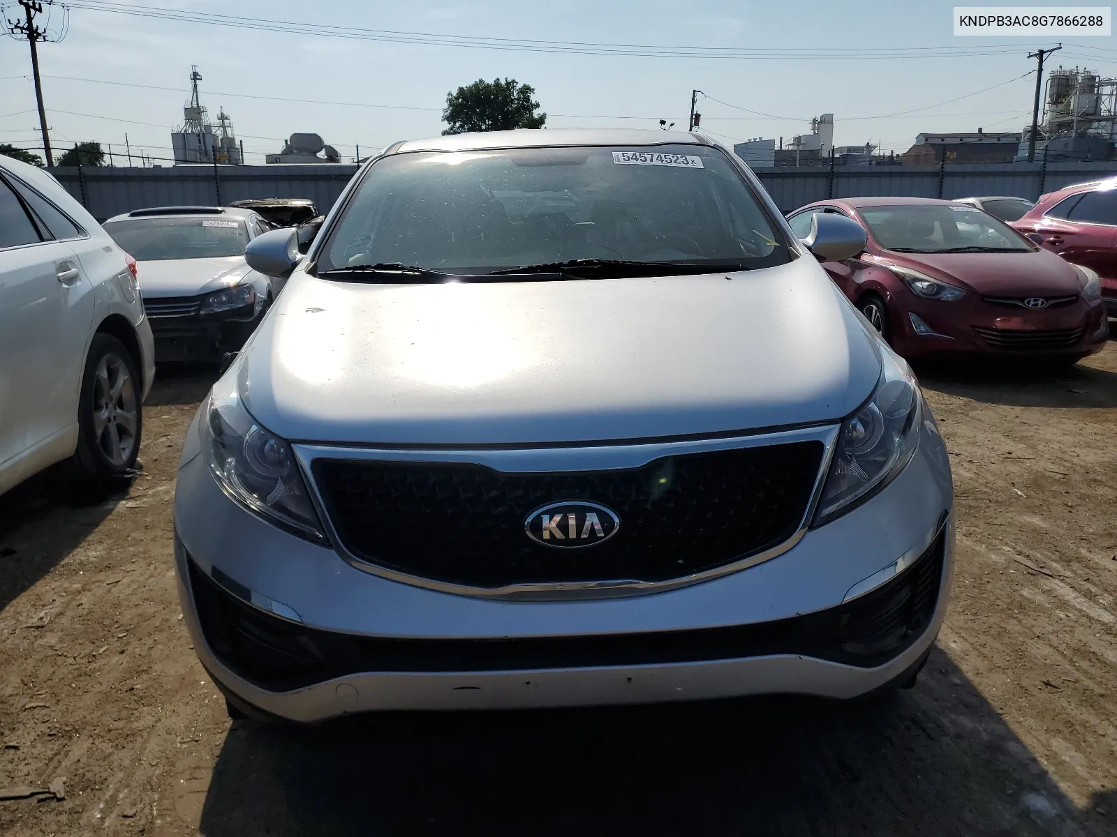 KNDPB3AC8G7866288 2016 Kia Sportage Lx