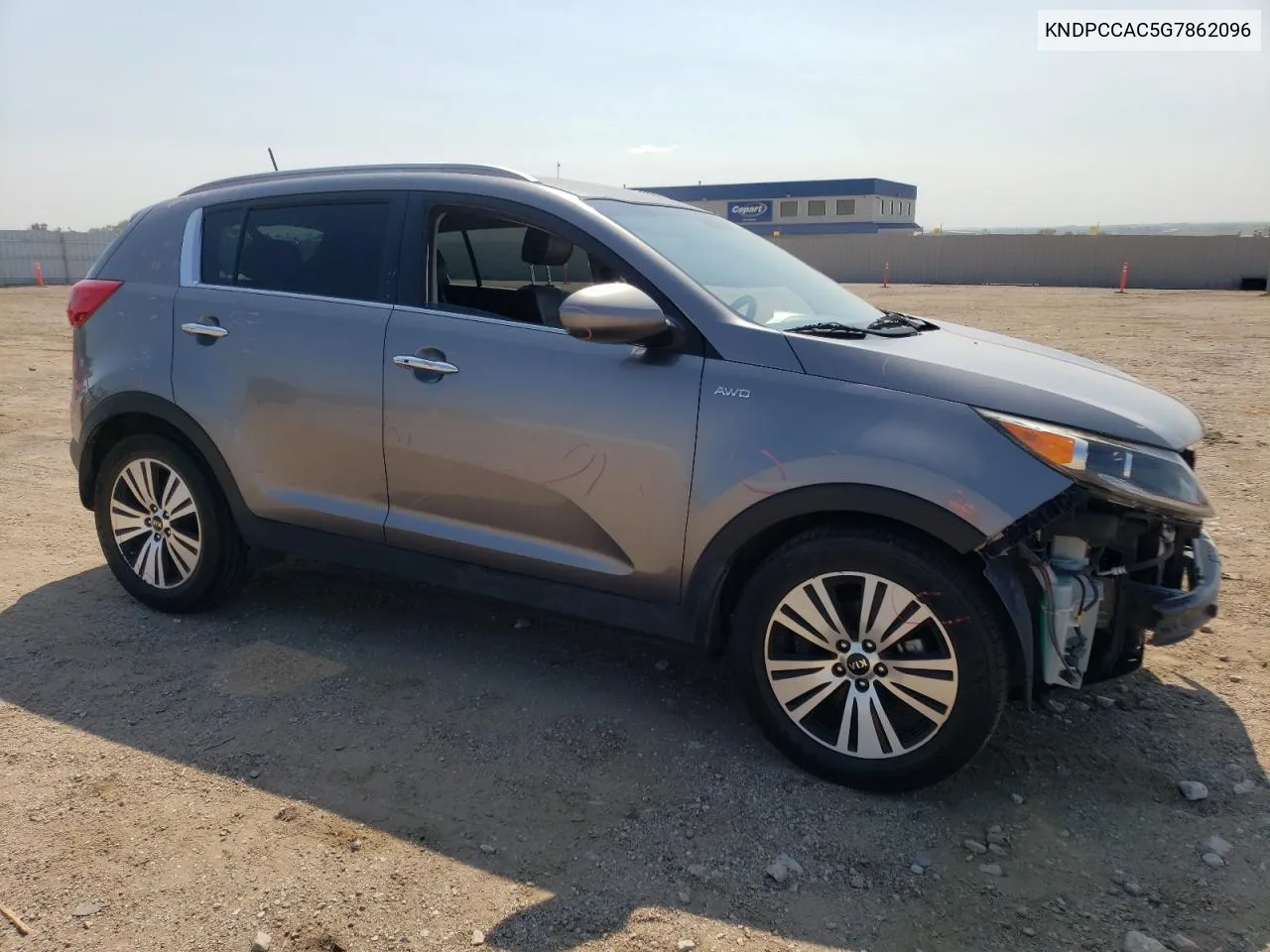 2016 Kia Sportage Ex VIN: KNDPCCAC5G7862096 Lot: 62498914