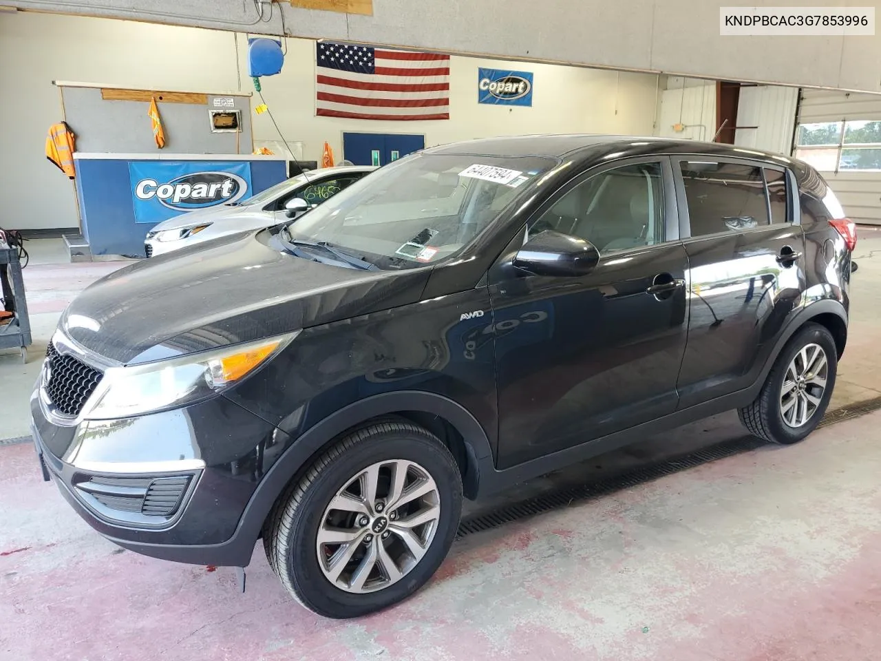 KNDPBCAC3G7853996 2016 Kia Sportage Lx