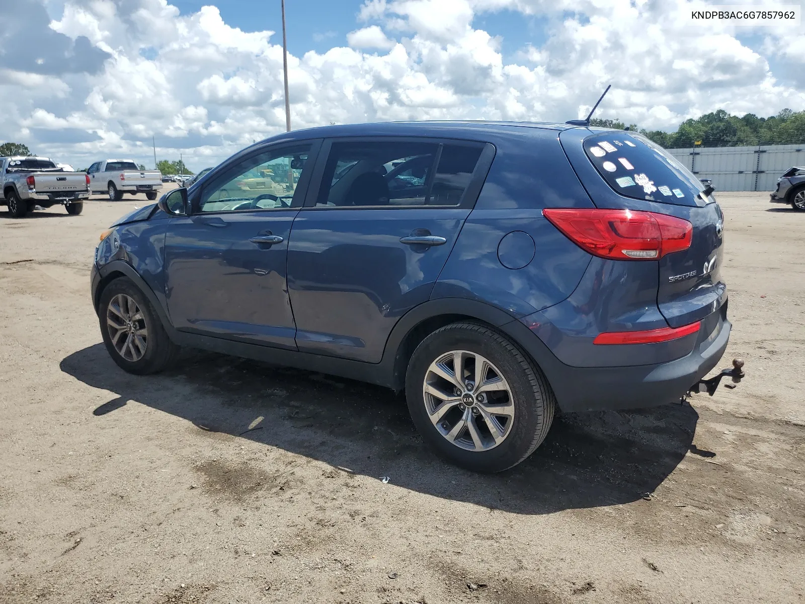 2016 Kia Sportage Lx VIN: KNDPB3AC6G7857962 Lot: 64435264