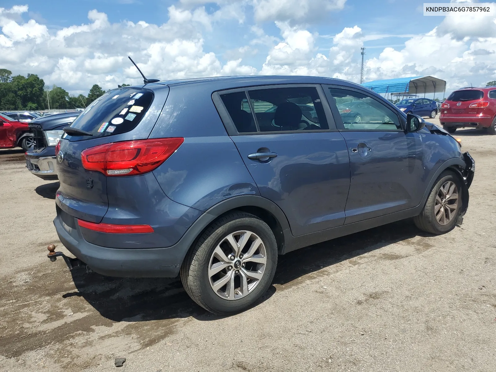 2016 Kia Sportage Lx VIN: KNDPB3AC6G7857962 Lot: 64435264