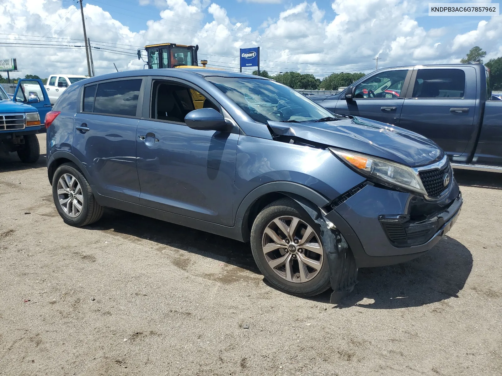 2016 Kia Sportage Lx VIN: KNDPB3AC6G7857962 Lot: 64435264