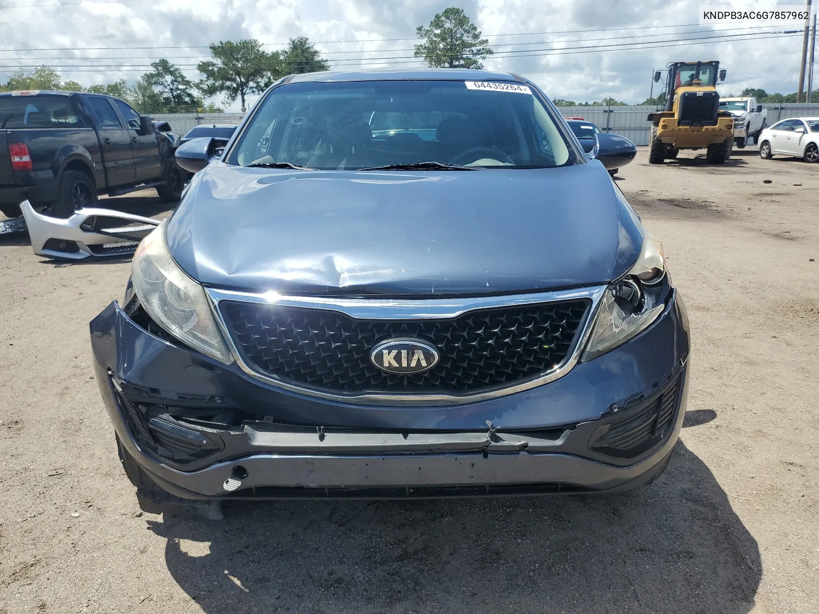 2016 Kia Sportage Lx VIN: KNDPB3AC6G7857962 Lot: 64435264