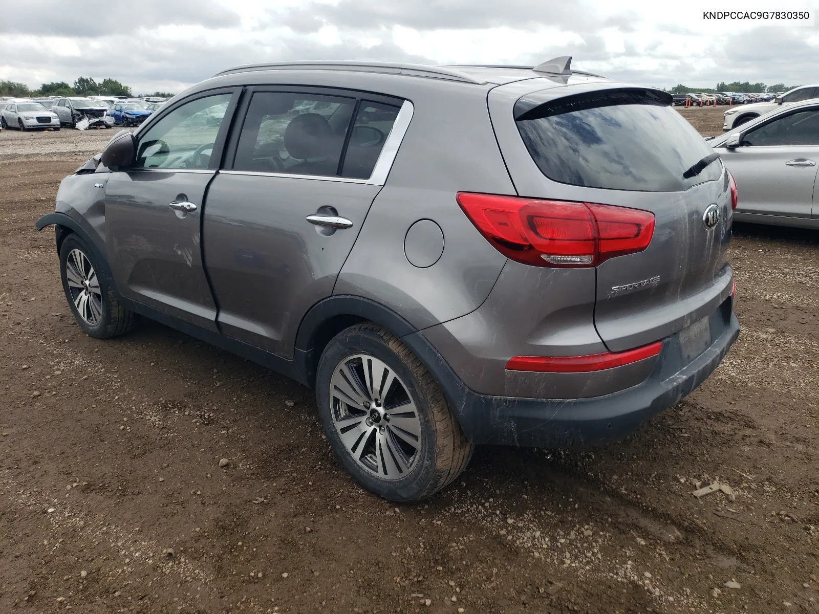 KNDPCCAC9G7830350 2016 Kia Sportage Ex