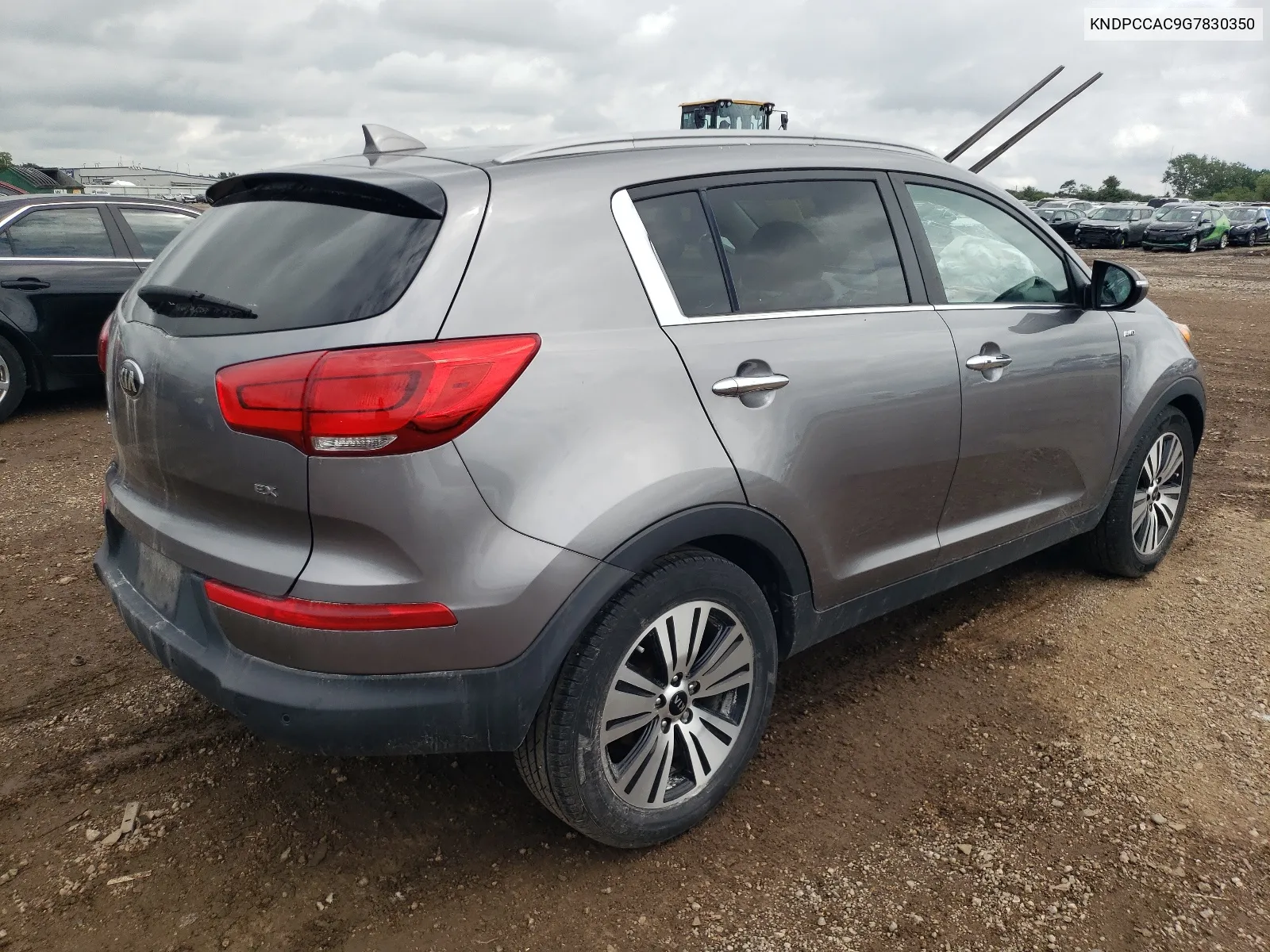 KNDPCCAC9G7830350 2016 Kia Sportage Ex