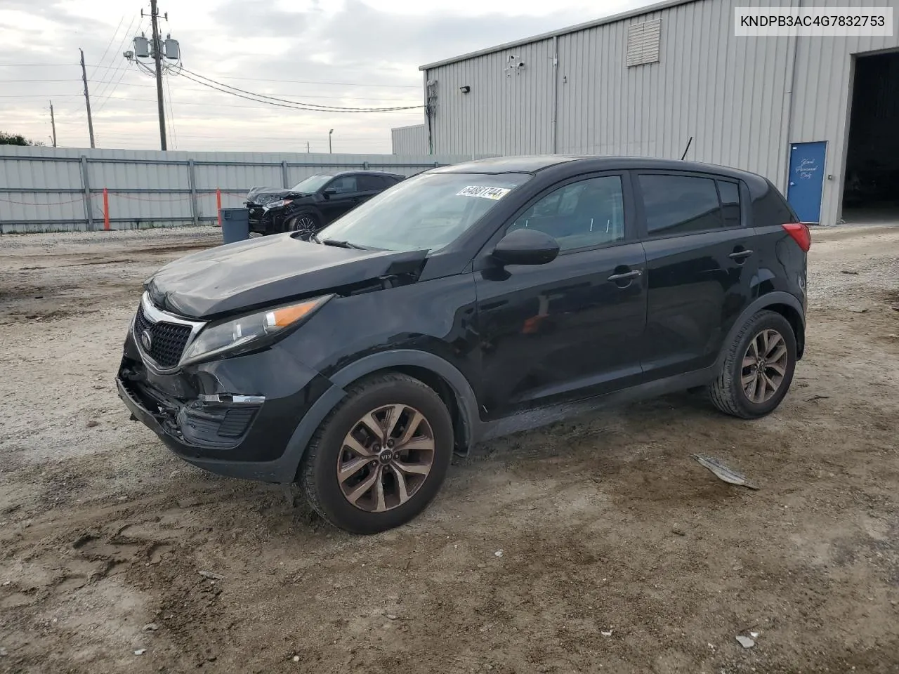 2016 Kia Sportage Lx VIN: KNDPB3AC4G7832753 Lot: 64881744