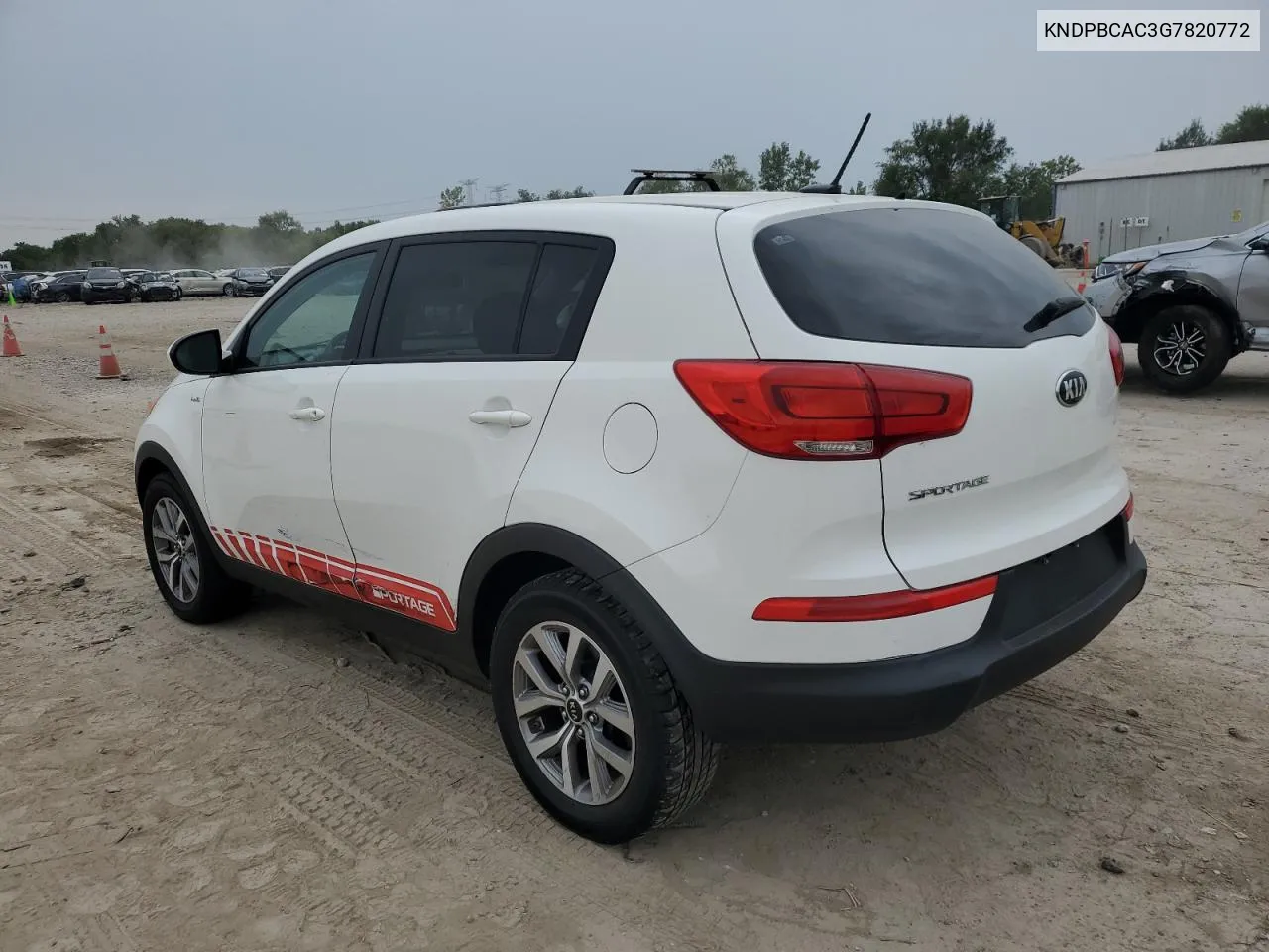 KNDPBCAC3G7820772 2016 Kia Sportage Lx