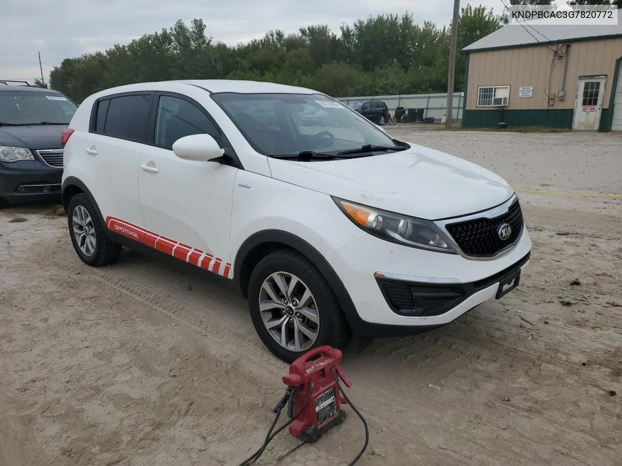 2016 Kia Sportage Lx VIN: KNDPBCAC3G7820772 Lot: 66759994