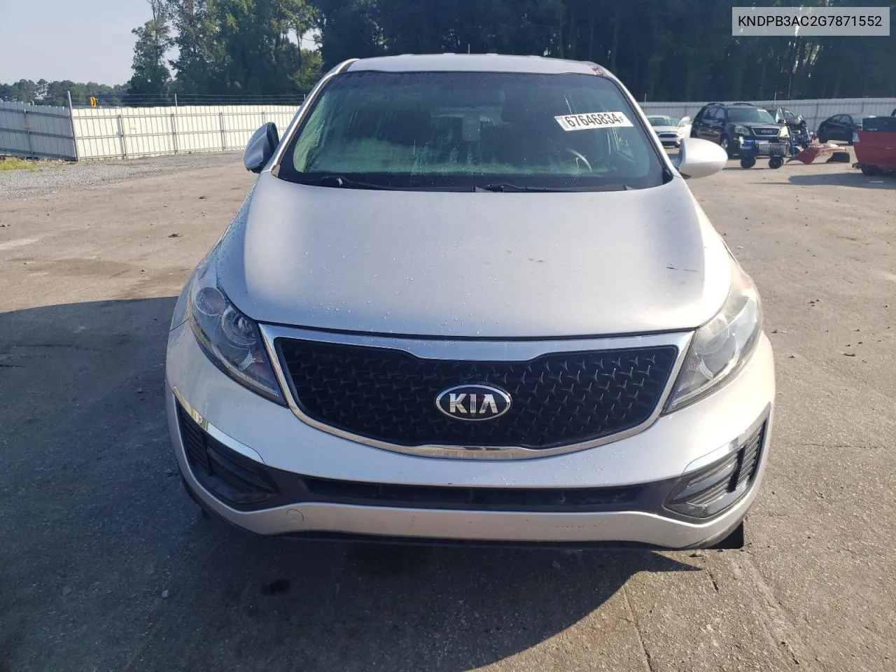 KNDPB3AC2G7871552 2016 Kia Sportage Lx