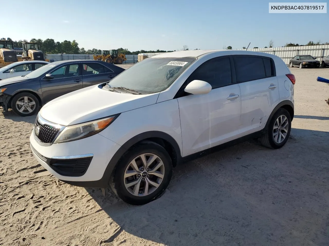 2016 Kia Sportage Lx VIN: KNDPB3AC4G7819517 Lot: 68459984