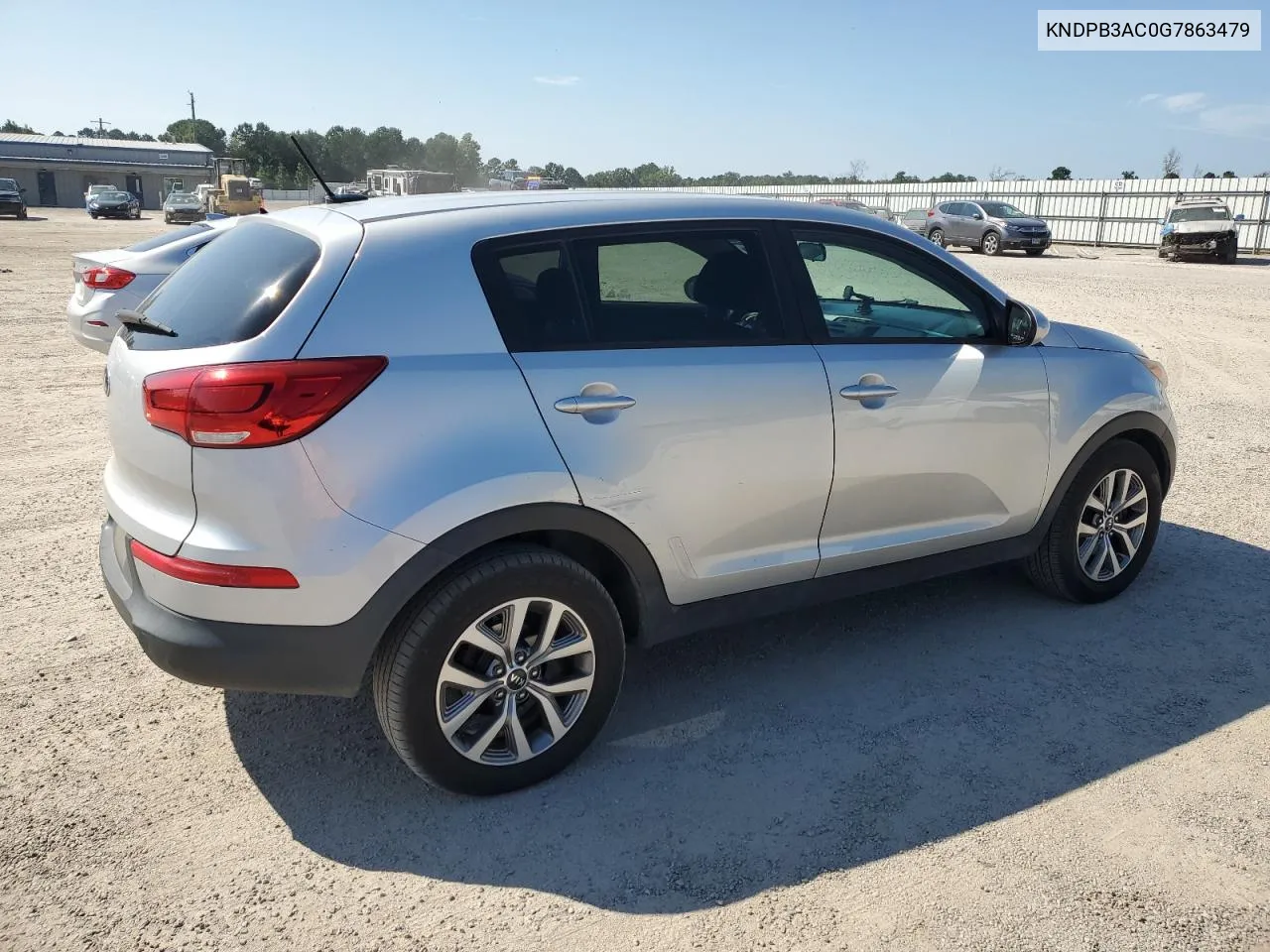 2016 Kia Sportage Lx VIN: KNDPB3AC0G7863479 Lot: 68501194