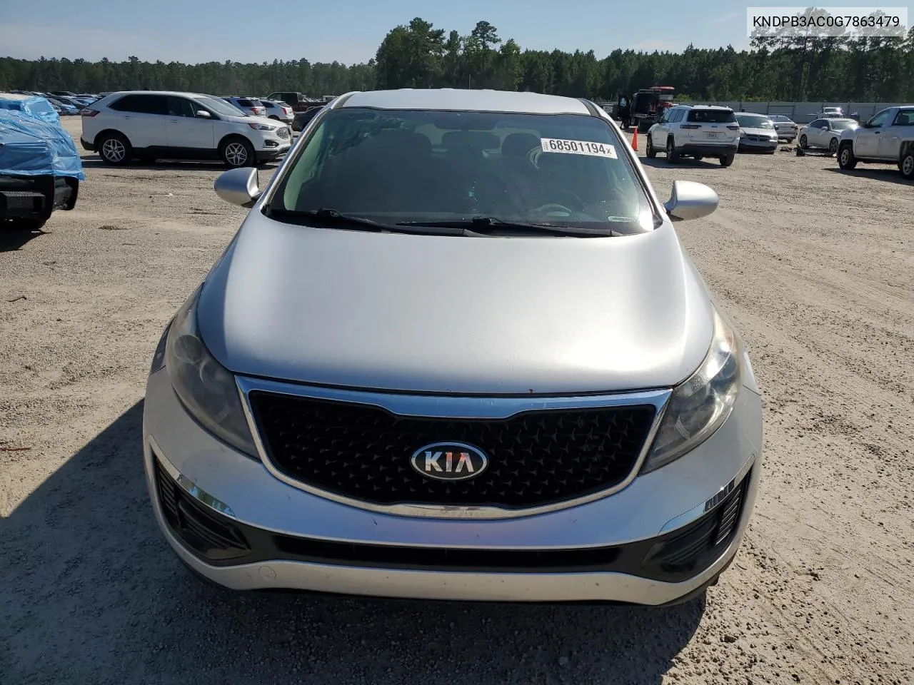 2016 Kia Sportage Lx VIN: KNDPB3AC0G7863479 Lot: 68501194