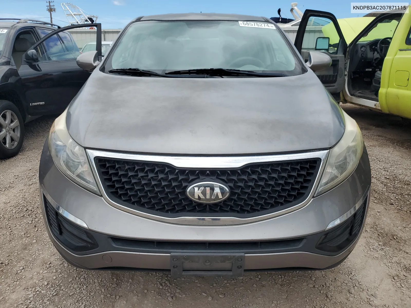 KNDPB3AC2G7871115 2016 Kia Sportage Lx