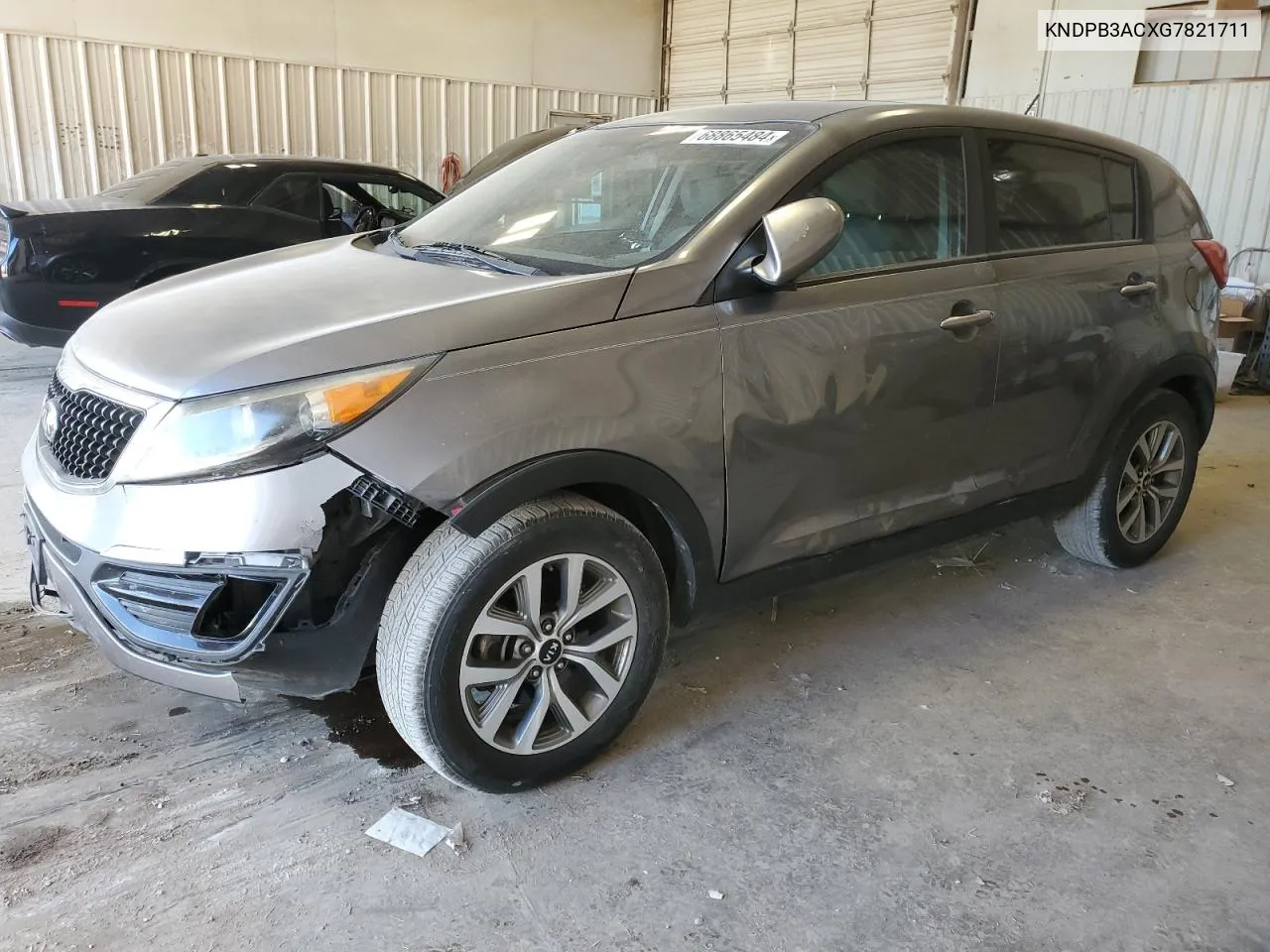 2016 Kia Sportage Lx VIN: KNDPB3ACXG7821711 Lot: 68865484