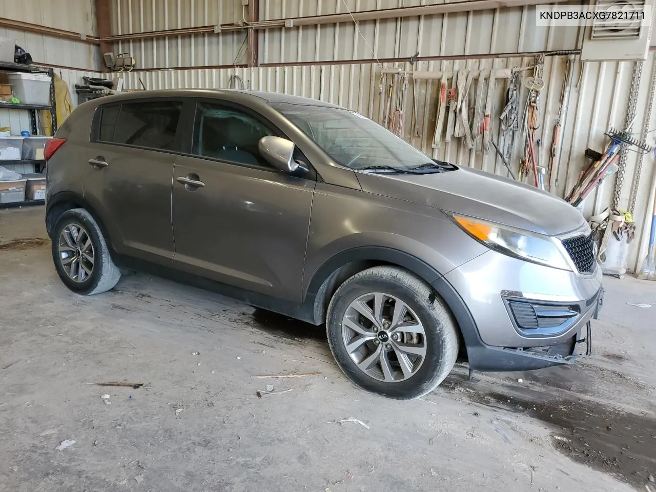 2016 Kia Sportage Lx VIN: KNDPB3ACXG7821711 Lot: 68865484