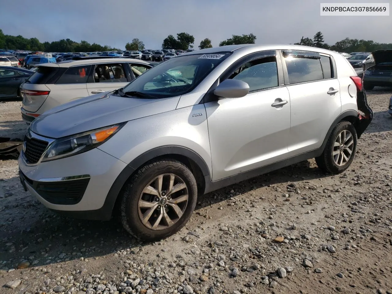 2016 Kia Sportage Lx VIN: KNDPBCAC3G7856669 Lot: 68909854