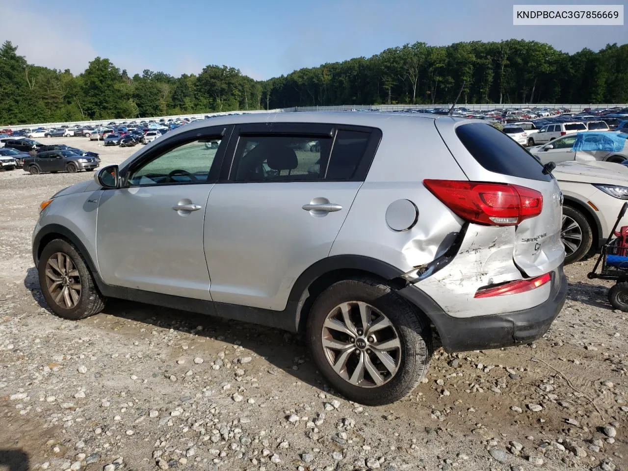 2016 Kia Sportage Lx VIN: KNDPBCAC3G7856669 Lot: 68909854