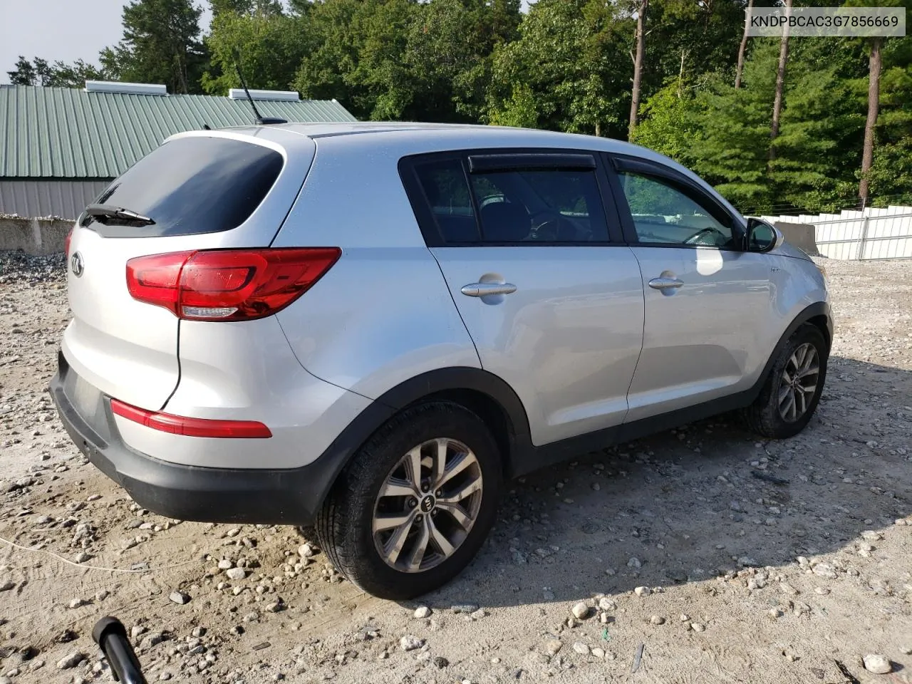 2016 Kia Sportage Lx VIN: KNDPBCAC3G7856669 Lot: 68909854