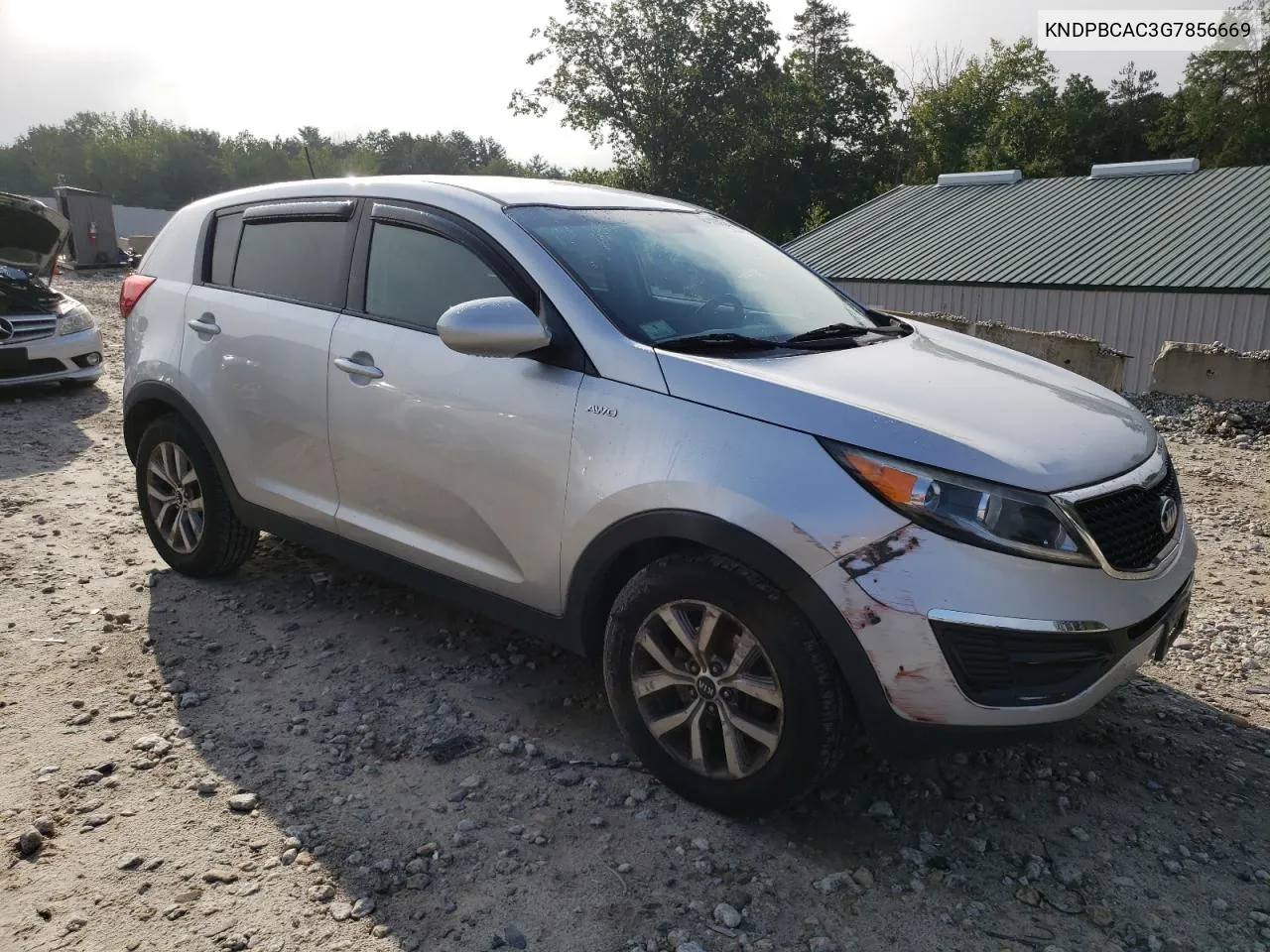 2016 Kia Sportage Lx VIN: KNDPBCAC3G7856669 Lot: 68909854