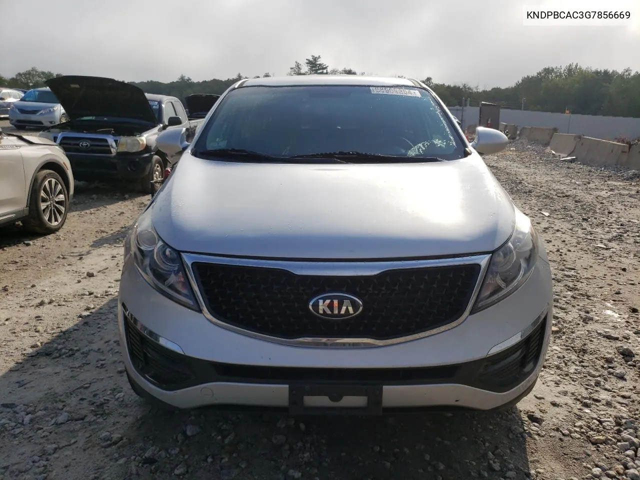 2016 Kia Sportage Lx VIN: KNDPBCAC3G7856669 Lot: 68909854