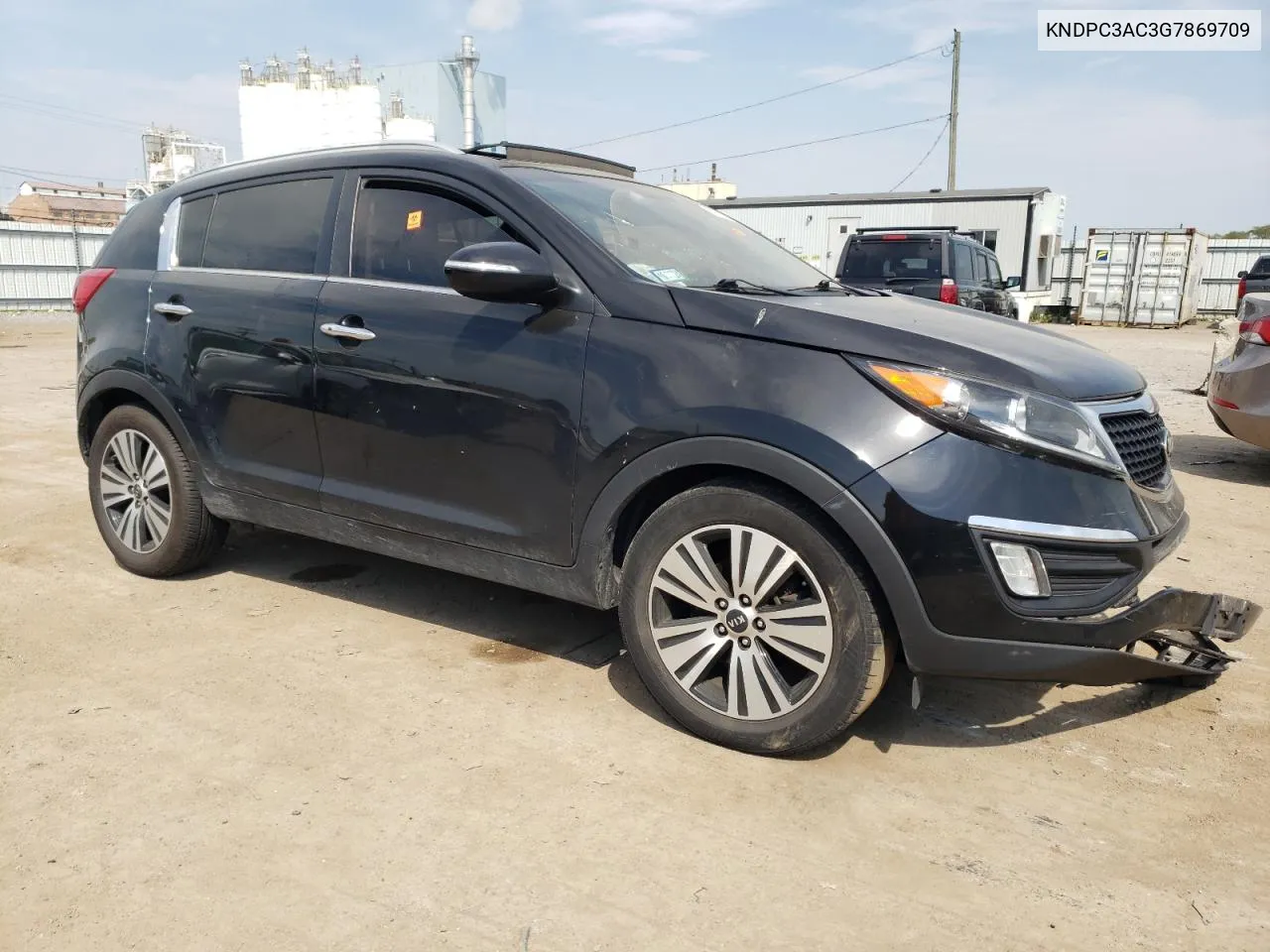 2016 Kia Sportage Ex VIN: KNDPC3AC3G7869709 Lot: 69758474