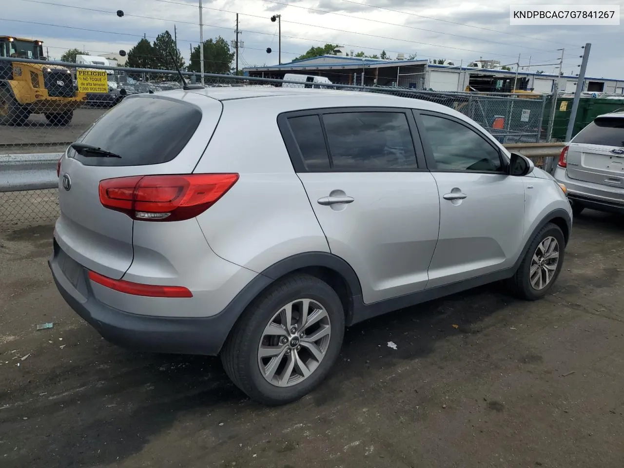 KNDPBCAC7G7841267 2016 Kia Sportage Lx