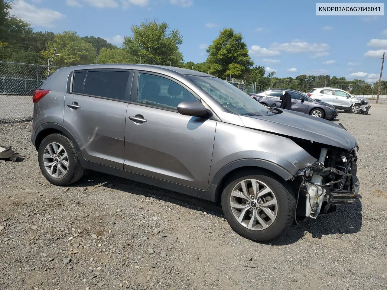 2016 Kia Sportage Lx VIN: KNDPB3AC6G7846041 Lot: 70174754