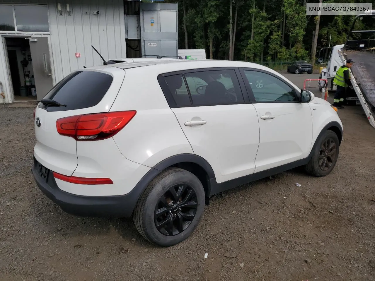 2016 Kia Sportage Lx VIN: KNDPBCAC7G7849367 Lot: 70979134