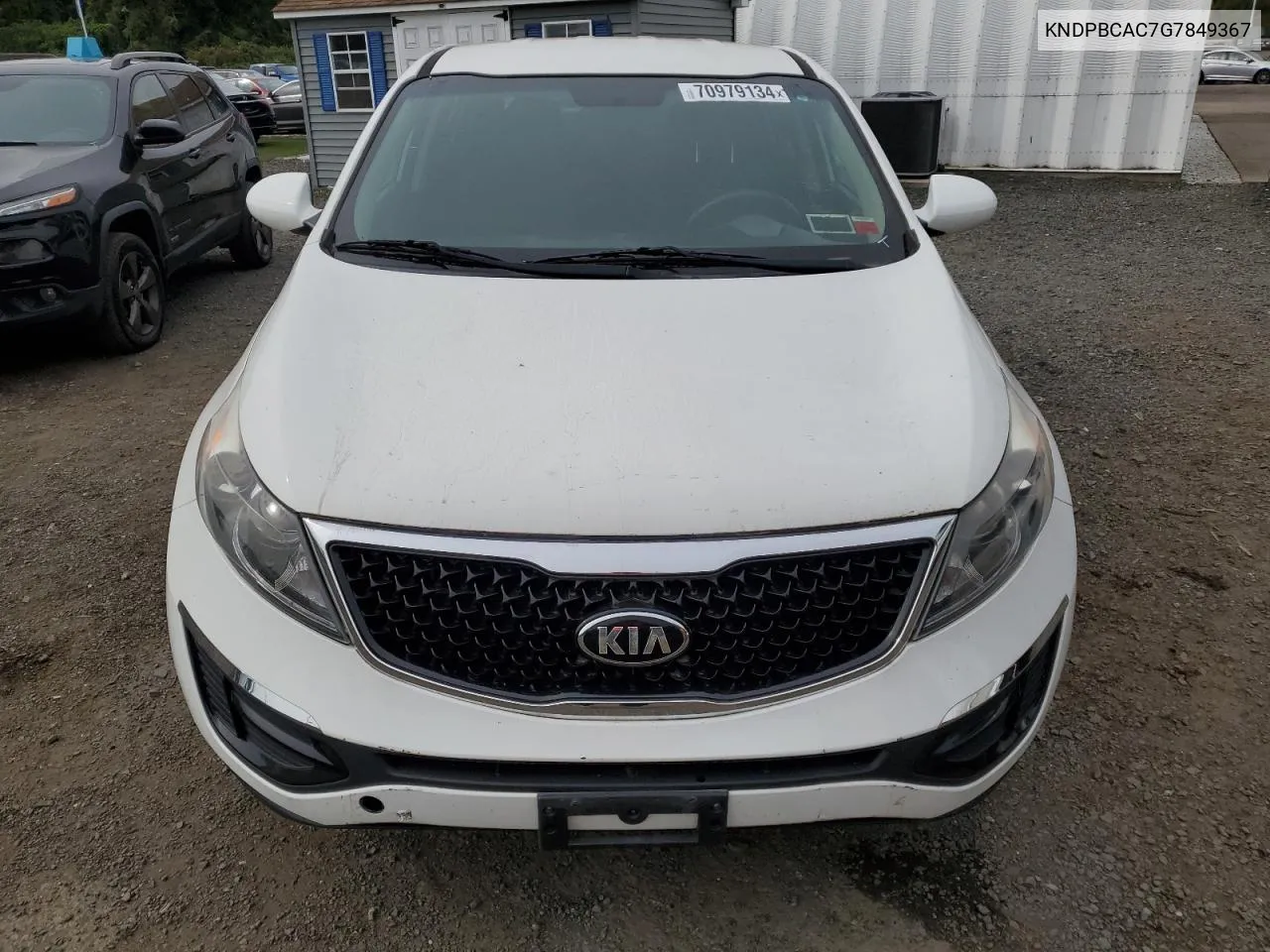 2016 Kia Sportage Lx VIN: KNDPBCAC7G7849367 Lot: 70979134