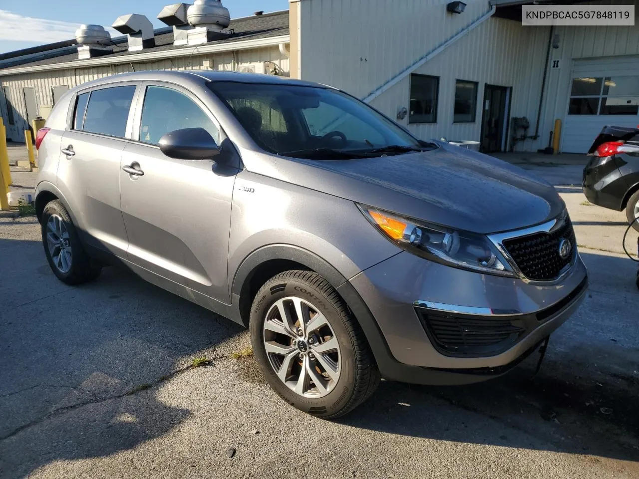 2016 Kia Sportage Lx VIN: KNDPBCAC5G7848119 Lot: 71032334